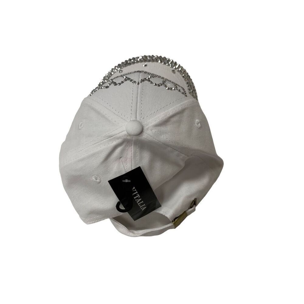 Rhinestone Bling Statement Hat - Picture 2 of 6